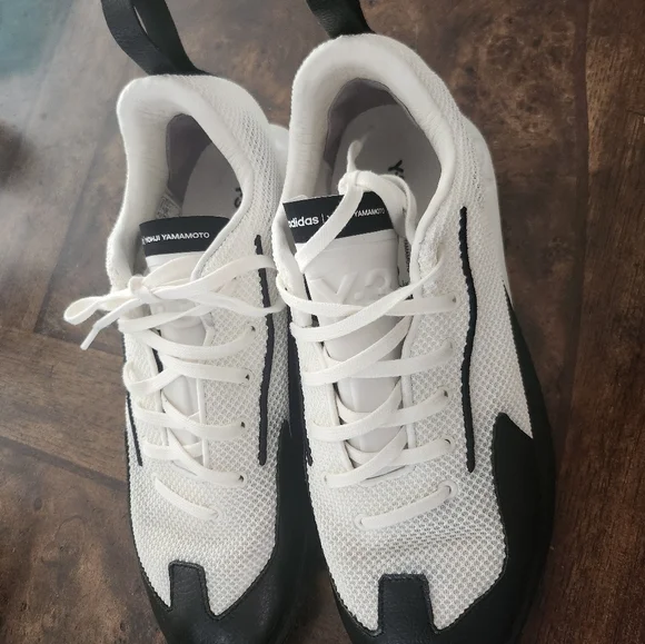 Adidas Y-3 Orisan Panelled Low-Top Sneakers Men size 10